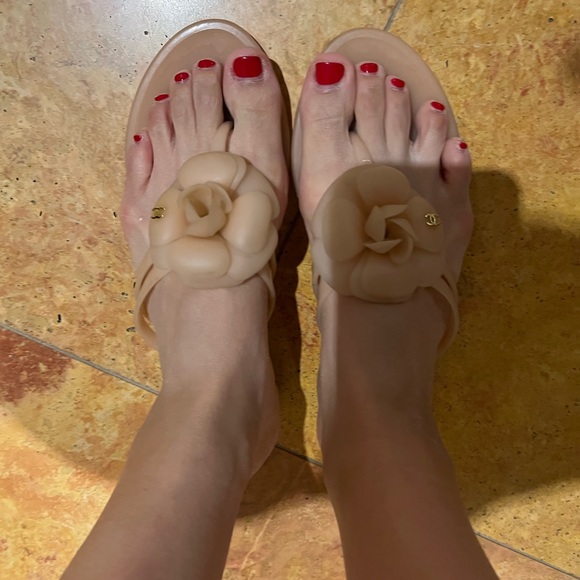 Chanel Camellia thing slipper size 40 - Picture 2 of 4